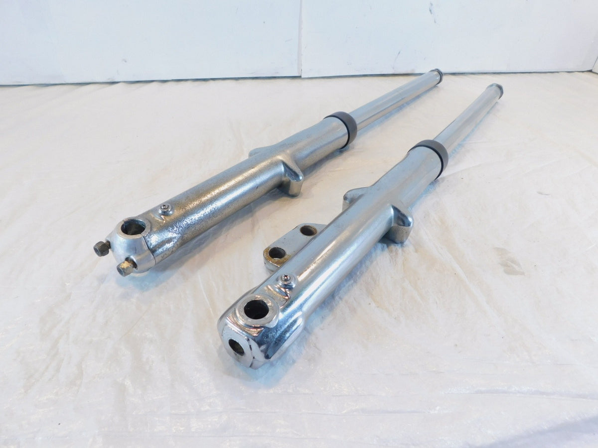 1973 Harley Davidson Sportster 900 & 1000 Chrome Front Fork Leg Shocks - C3 Cycle