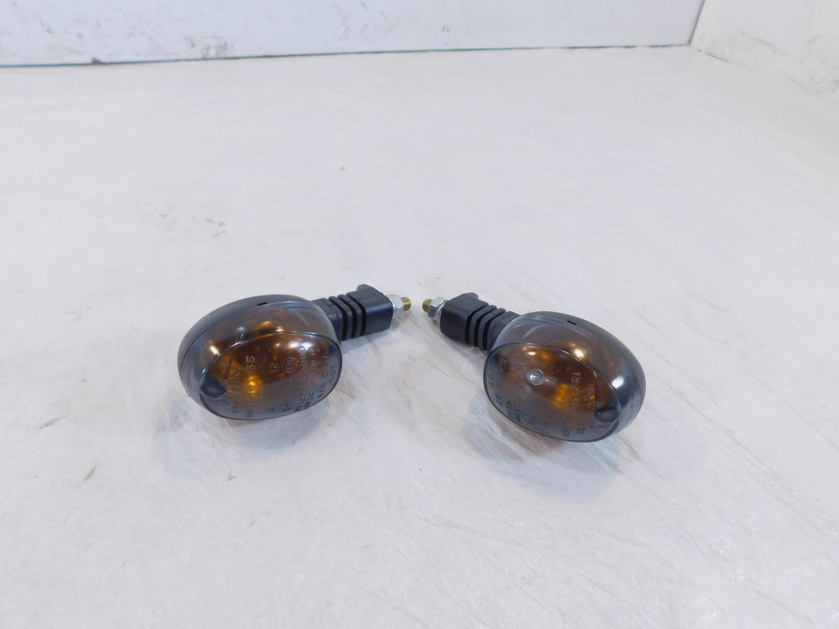 Buell XB XB9 XB12 Lightning Ulysses & Blast Black Rear Turn Signal Indicators - C3 Cycle