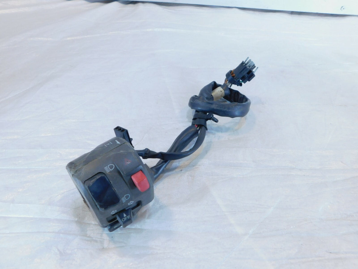 2005-2006 Kawasaki ZR750 Z750S Left Handlebar Head Light Horn Switch - For Parts - C3 Cycle