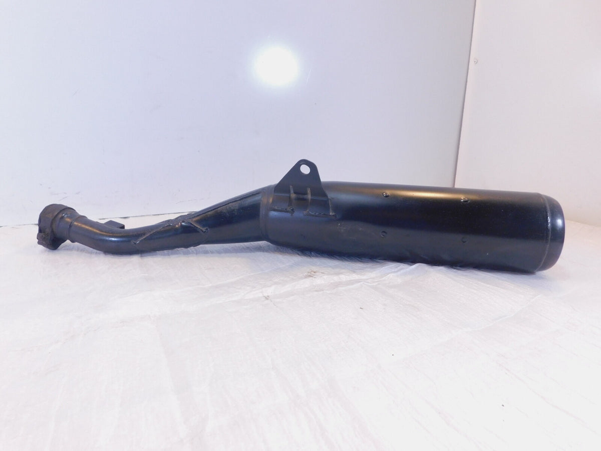 1992-1998 Yamaha Seca II XJ600S XJ 600 OEM Dual Rear Black Exhaust Pipe Mufflers - C3 Cycle