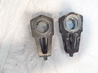 Ducati Scrambler & Monster Swingarm Rear Axle Chain Adjuster Puller Brackets - C3 Cycle