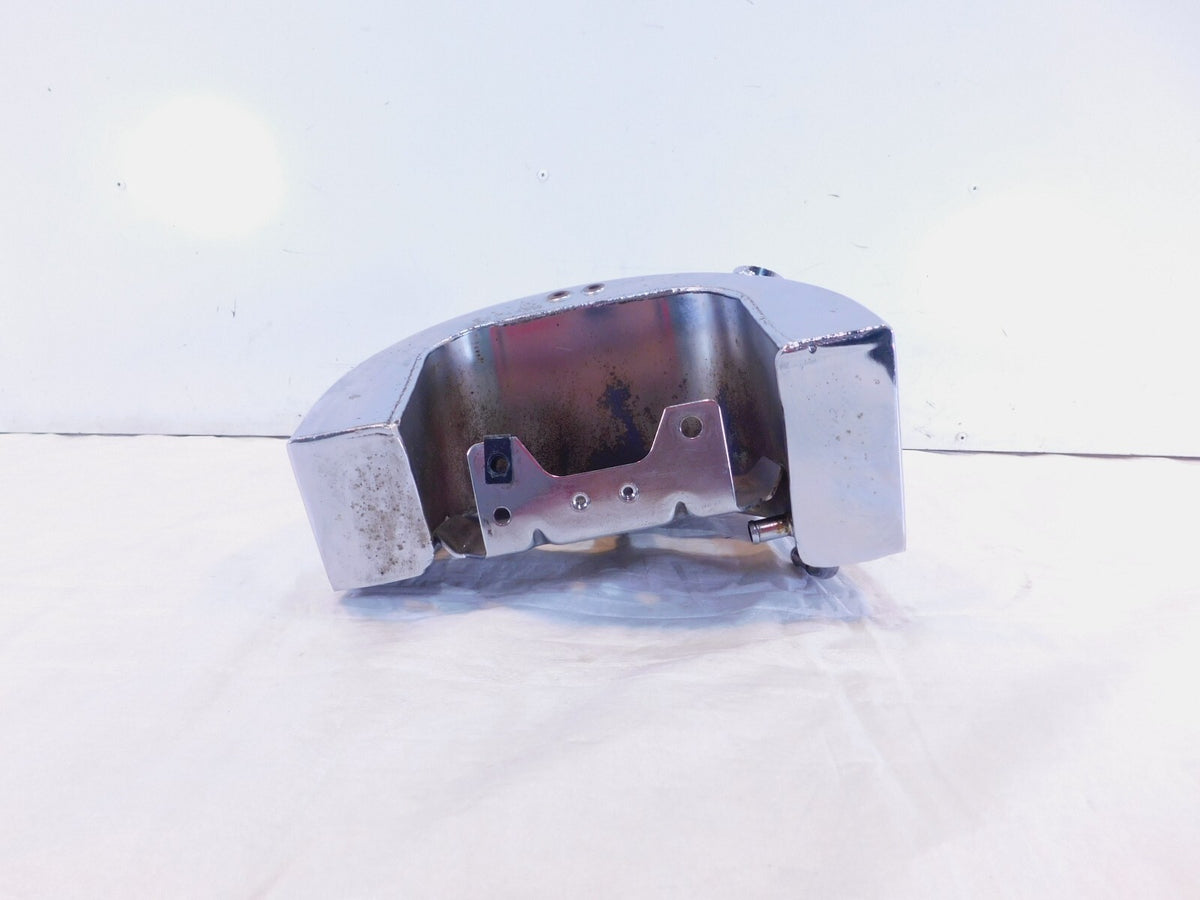 Harley Davidson Softail Heritage Classic Springer Chrome Oil Tank Bag Reservoir - C3 Cycle