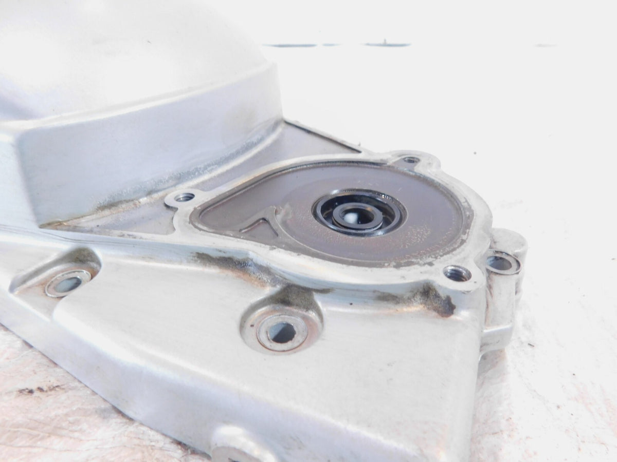 BMW F650GS Dakar & F650CS Scarver 2 Spark Silver Left Engine Motor Clutch Cover - C3 Cycle