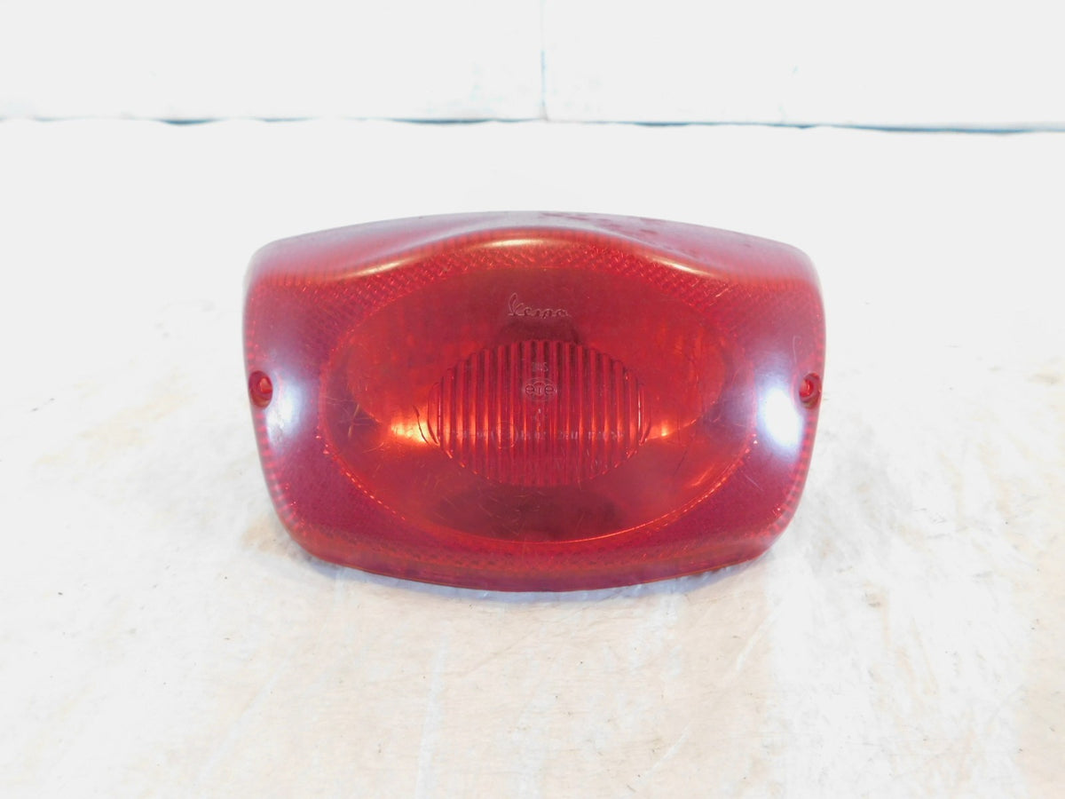 Piaggio Vespa LX LXV 50 125 150 Red Rear Brake Taillight Tail Light Lamp - C3 Cycle