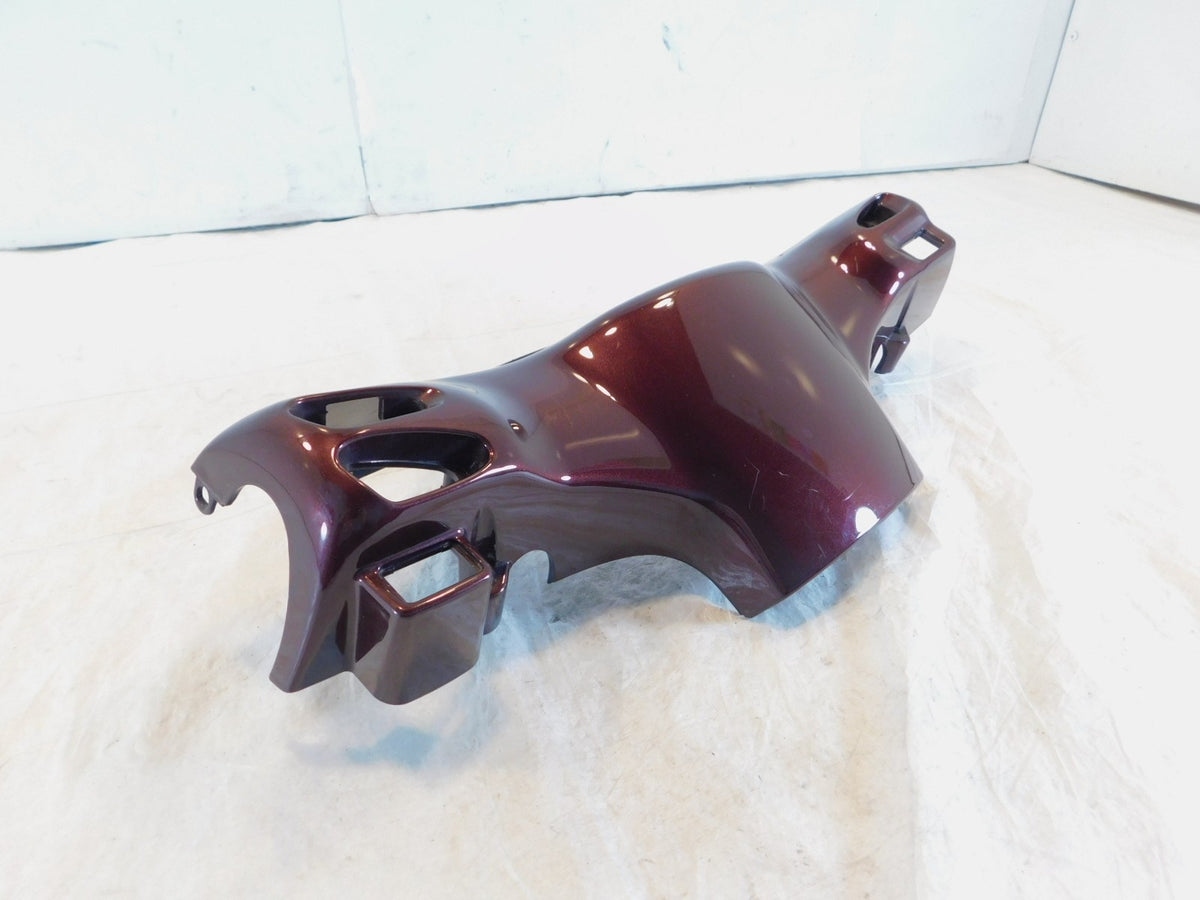 2009-2013 Piaggio Vespa LX 50 150 Red Handlebar Lower Cover Fairing 65293400YR1 - C3 Cycle