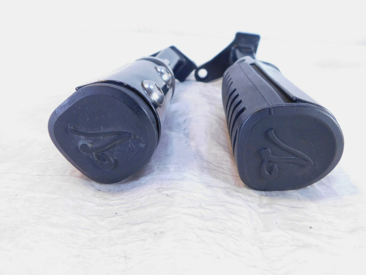 Victory V92 Cruiser Rear Passenger Left & Right Footrest Footpegs Mount Brackets - C3 Cycle