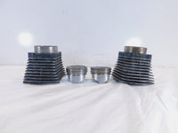Pair Harley Davidson Sportster 1200 Black Engine Cylinder Barrel Jugs & Pistons - C3 Cycle