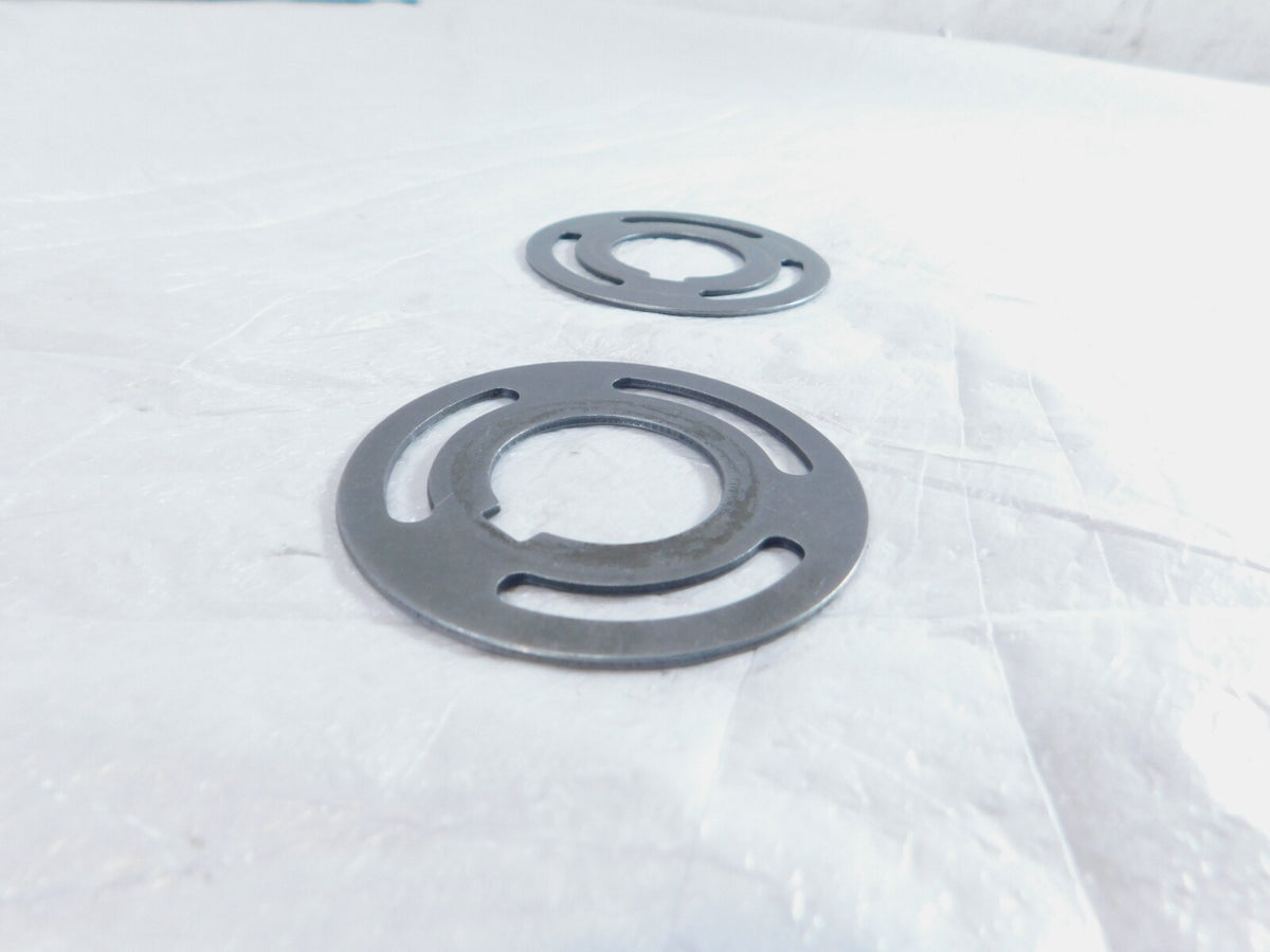 Pair 2002 MZ Skorpion Tour MZ660 660 Dual Crankshaft Bearing Cover Washers