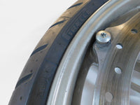 2006-2010 Buell XB XB12 XB12X Ulysses Cast 6 Spoke Front Black Wheel Rim & Tire - C3 Cycle
