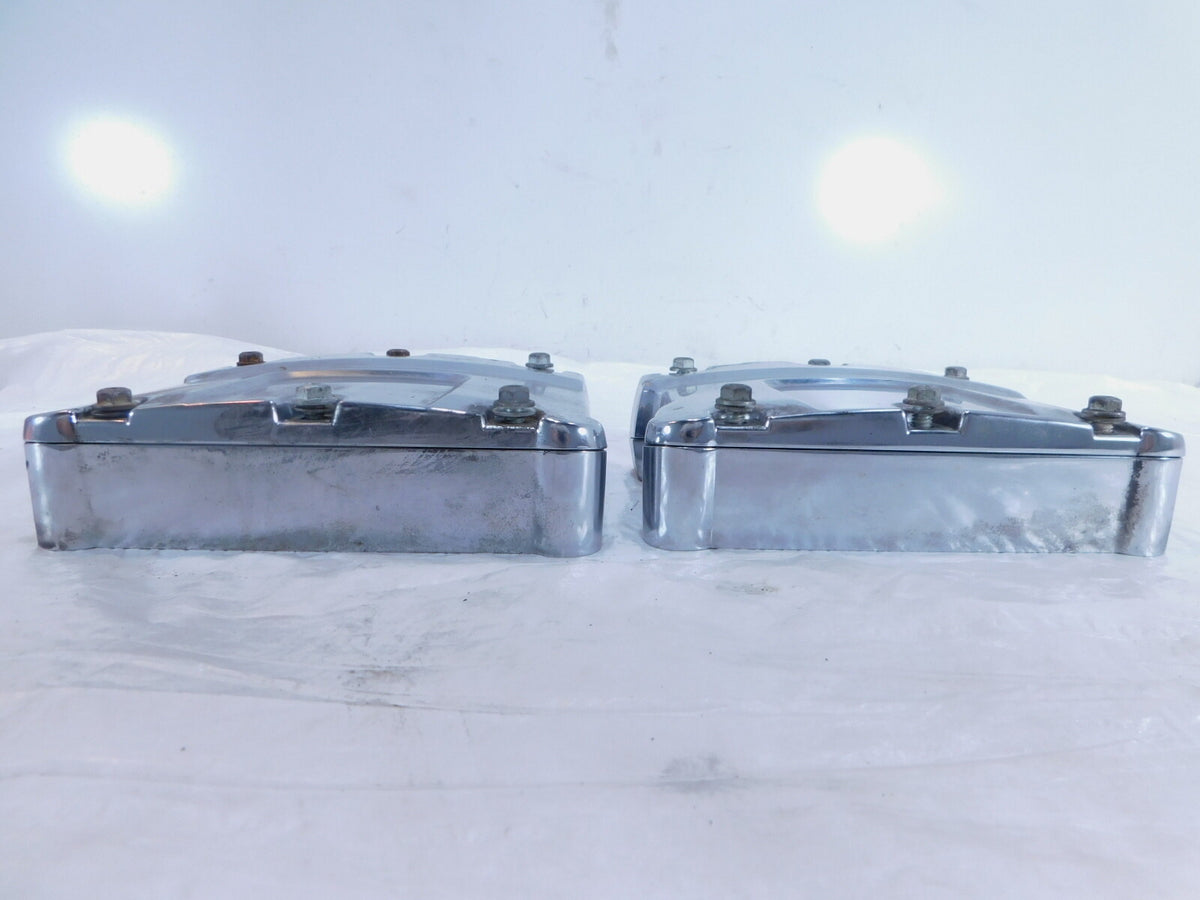 Harley Davidson Touring Dyna & Softail Chrome Cylinder Head Rocker Boxes - C3 Cycle