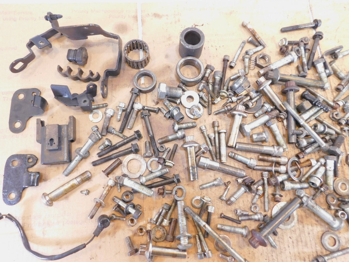 2007 07 Harley Davidson Sportster 1200 Low Nuts Bolts & Brackets Parts Box Lot