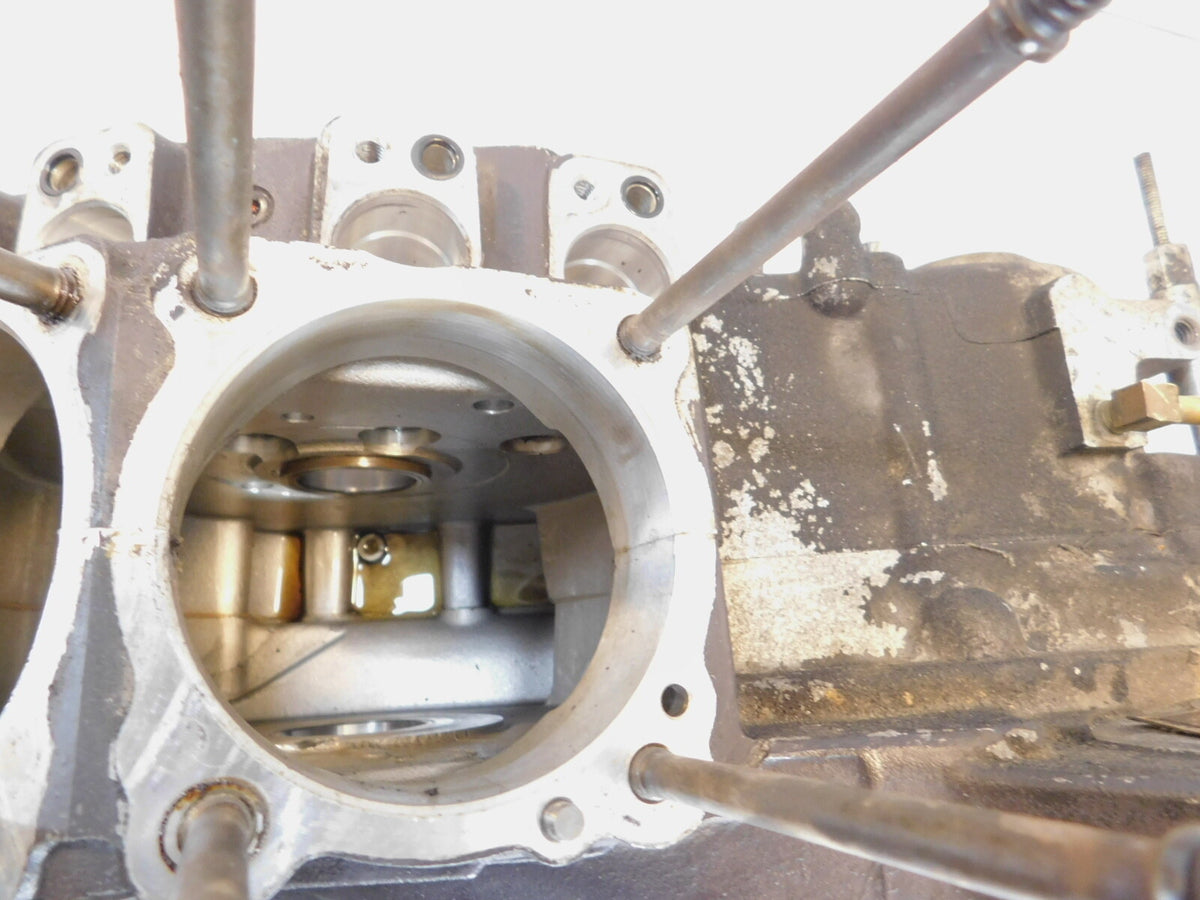 Harley Davidson Sportster 883 & 1200 Silver Crankcase Cases Engine Block - C3 Cycle