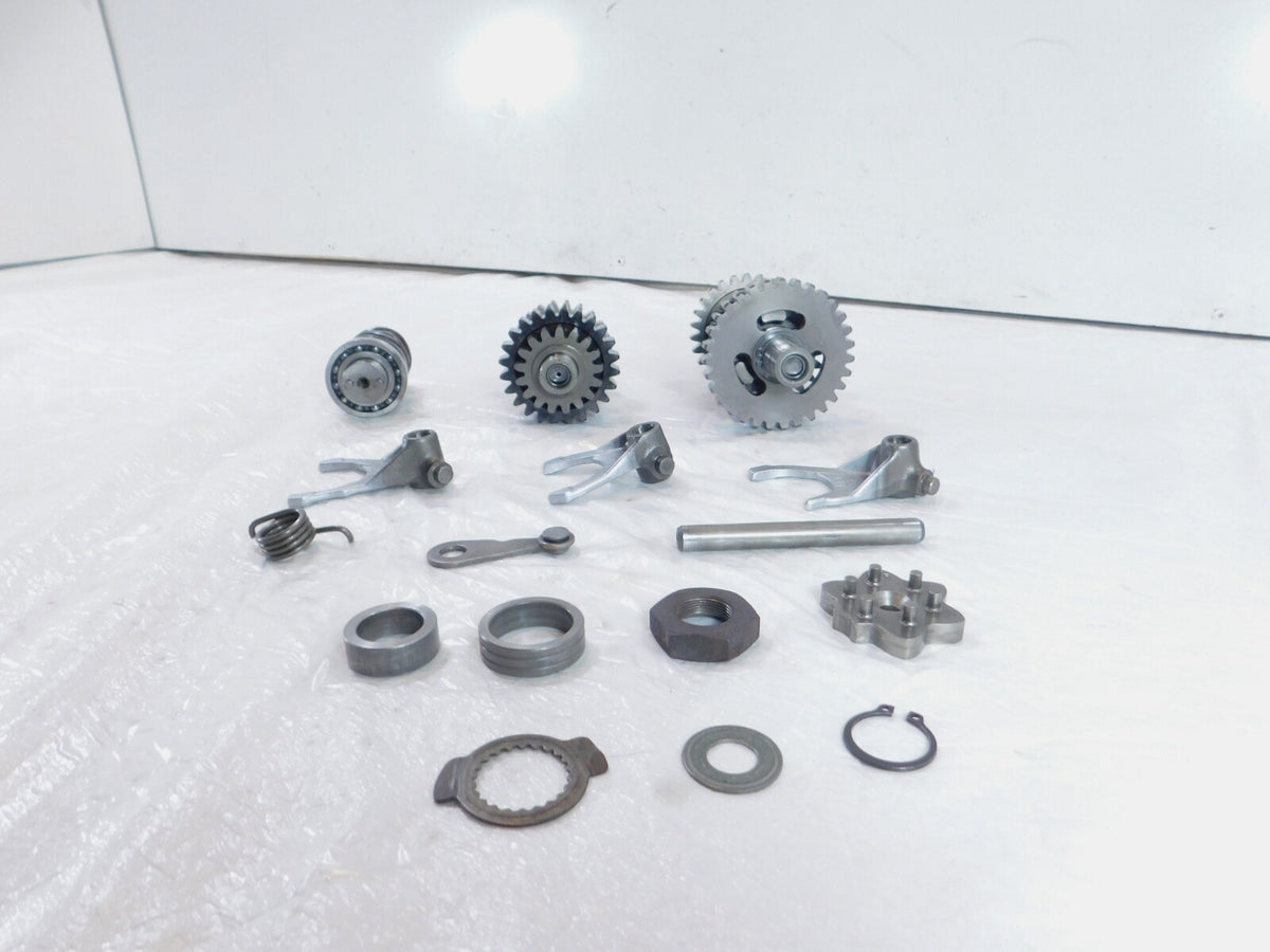 2002 MZ Skorpion Tour MZ660 660 Transmission Gearbox & Gear Shifter Shift Forks - C3 Cycle