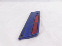 Harley Touring Road King Electra Street Glide Blue Left Saddlebag Latch Cover - C3 Cycle