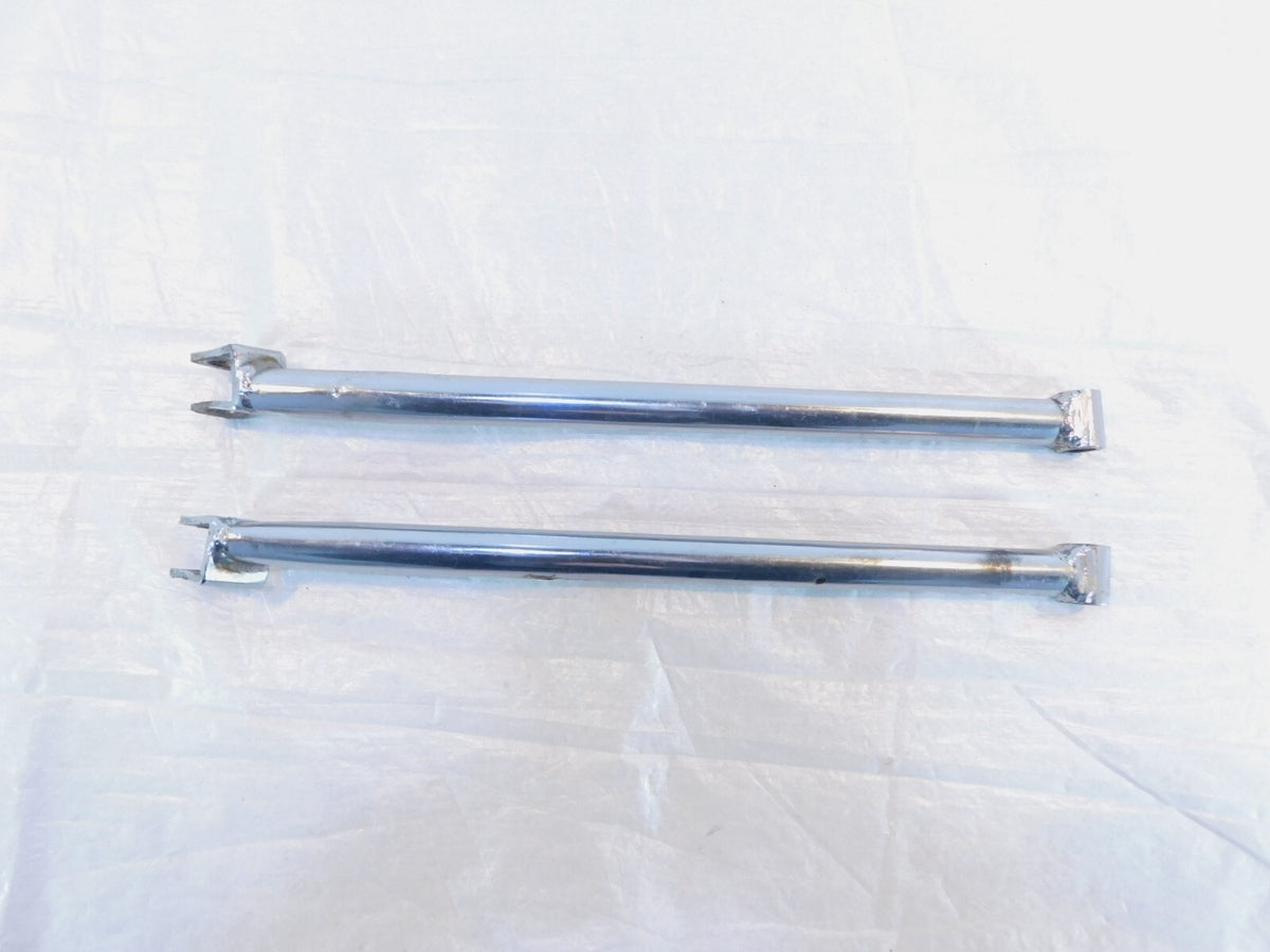Harley Davidson Sportster 883 1200 Chrome Left Right Shock Elimination Brackets - C3 Cycle