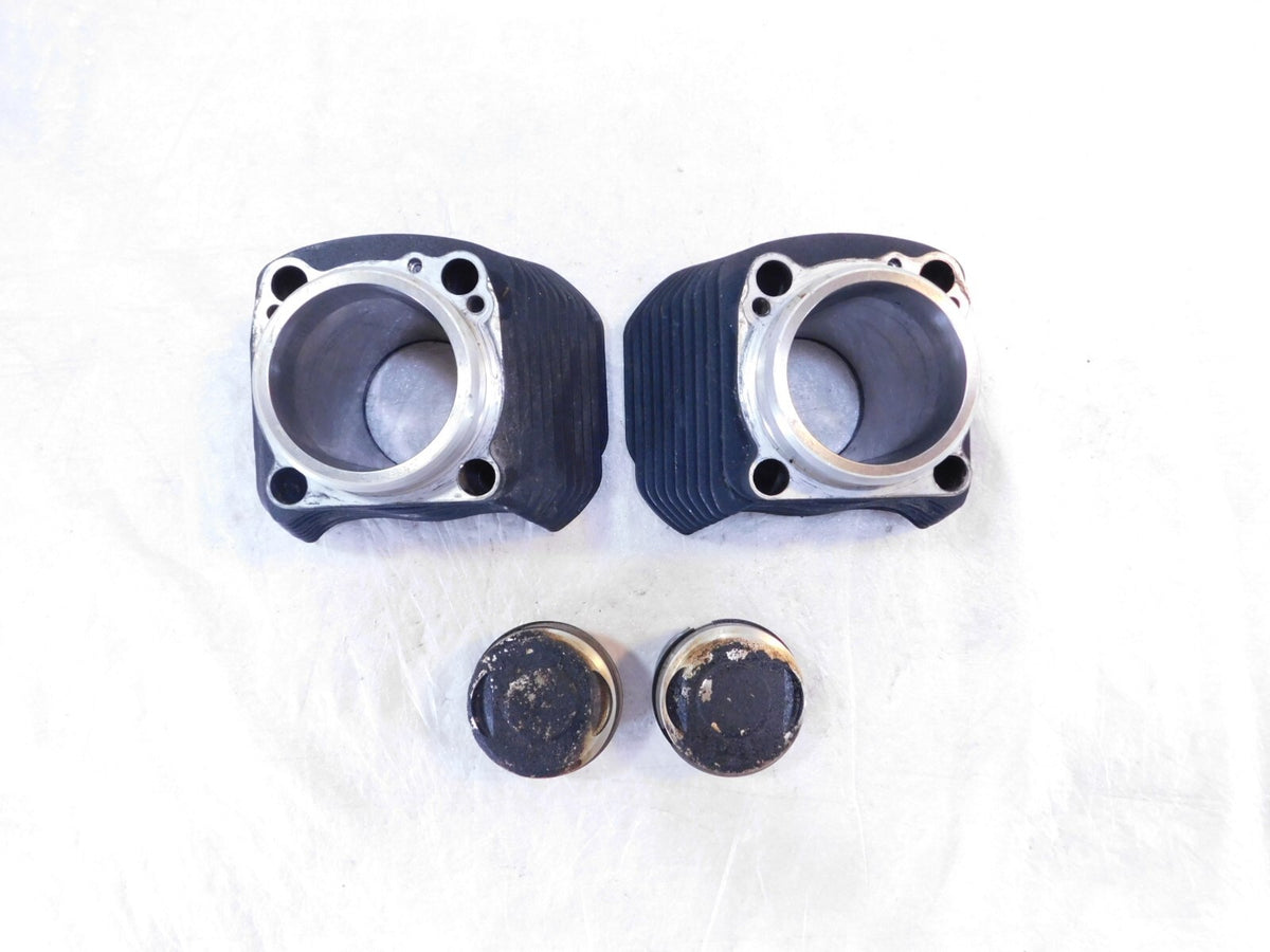 2009-2022 Harley Davidson Sportster 883 Iron Black Cylinder Barrels w/ Pistons - C3 Cycle