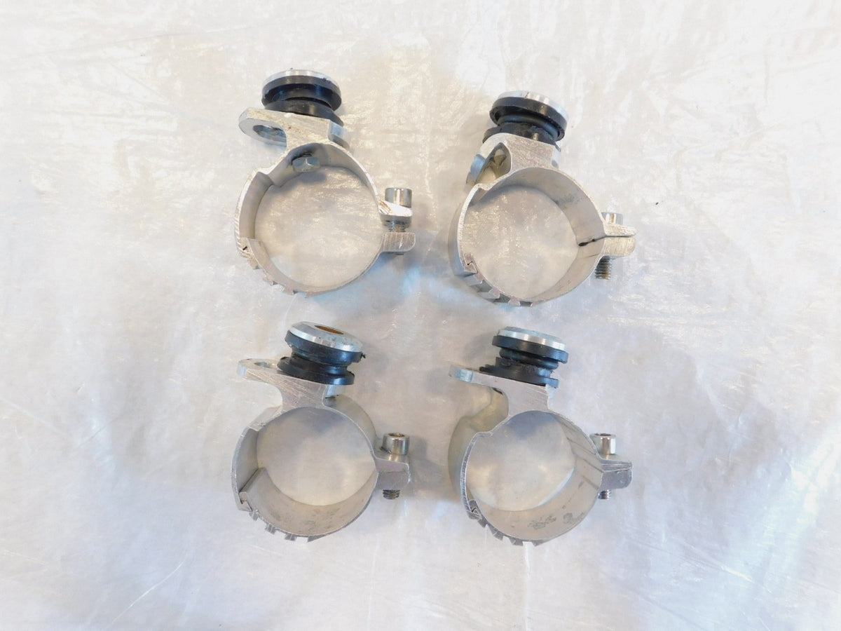 4 Harley Sportster 883 & 1200 & Dyna 39mm Detachable Windshield Mount Clamp - C3 Cycle