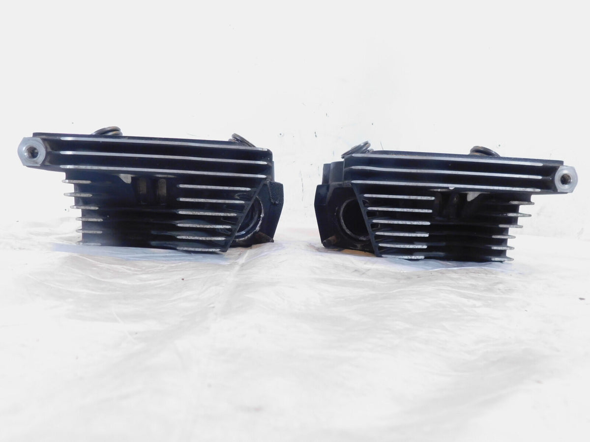 Harley Davidson Touring Softail & Dyna Black Cylinder Heads w/ Springs & Valves - C3 Cycle