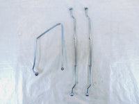 2002 & 2003 Indian Gilroy Scout & Spirit Chrome Saddlebag Guard Mount Brackets - C3 Cycle