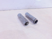 Harley Davidson Dyna Sportster & Softail Chrome Left Right Handlebar Hand Grips - C3 Cycle