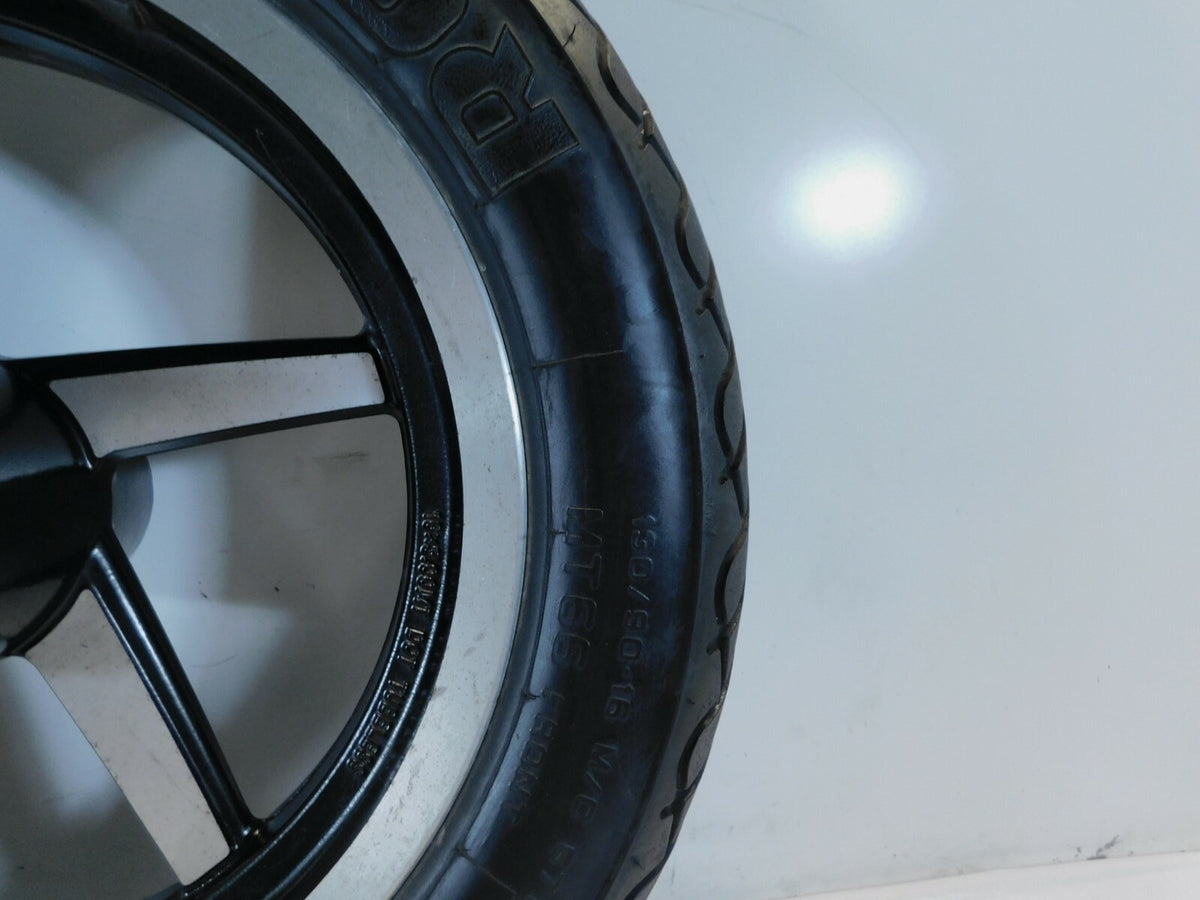 2000 00 Victory Standard V92 Cruiser Cast 5-Spoke Front Wheel Rim & Tire - C3 Cycle