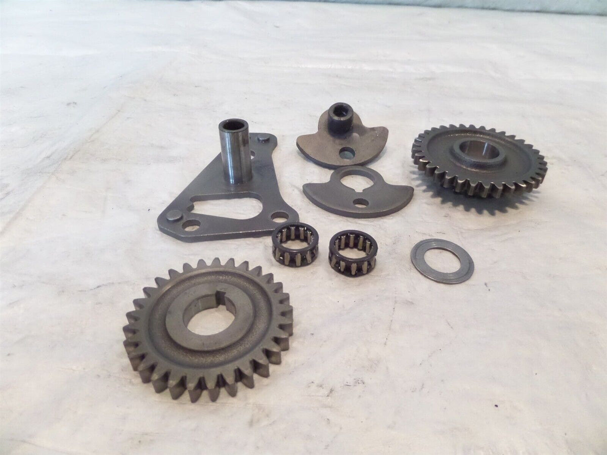 Aprilia ETV1000 Caponord 1000 Futura Front Bearing Support Plate w/ Timing Gears - C3 Cycle