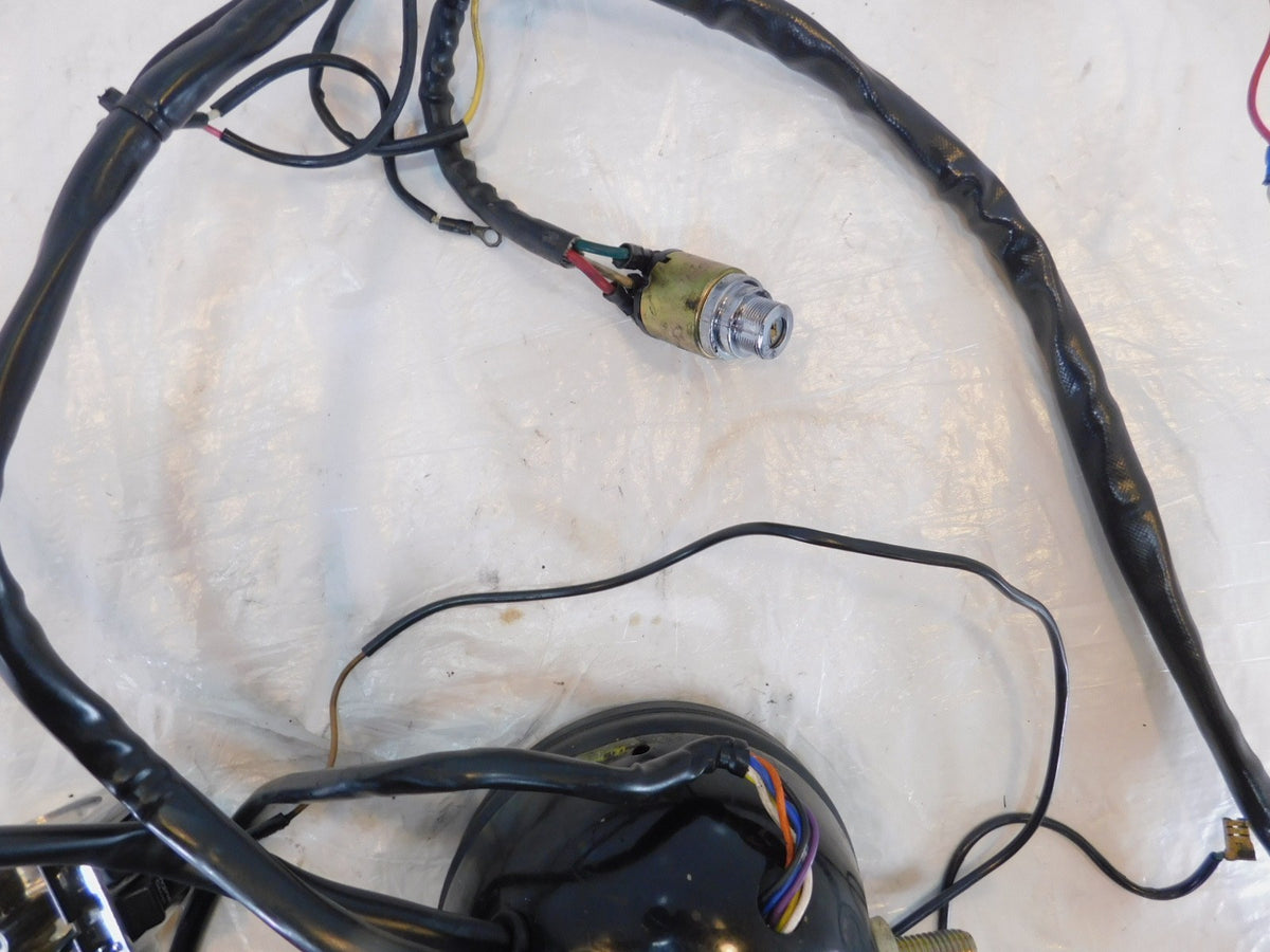 Harley Davidson Sportster 883 1100 & 1200 Wire Wiring Harness Headlight & Switch - C3 Cycle