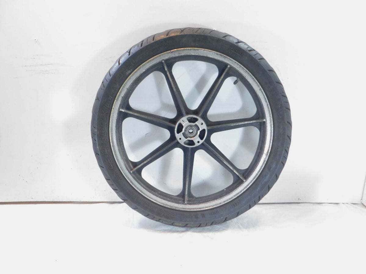 Kawasaki LTD Belt KZ440 KZ440D Front Spoked Mag Wheel Rim & Tire 19" x 1.85" - C3 Cycle