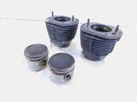 1977 1978 1979 1980 BMW Airhead R80 Engine Motor Cylinder Barrel Jugs w/ Pistons - C3 Cycle