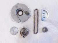 Vespa Primavera & Sprint 50 S LX Engine Motor Oil Pump w/ Chain & Timing Cover - C3 Cycle