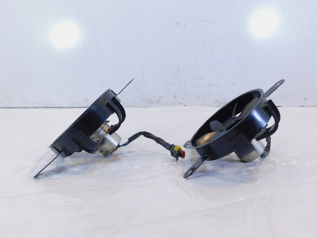 Ducati 749 749S & 999 999R Xerox Water Cooler Coolant Radiator Fan w/ Shroud - C3 Cycle