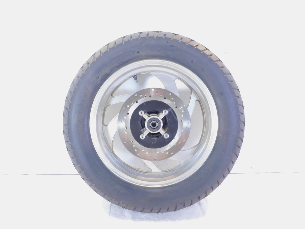 Cixi Kingring Rongyao Aggressor V & Jinlun 250cc Silver Rear Wheel Rim & Tire - C3 Cycle