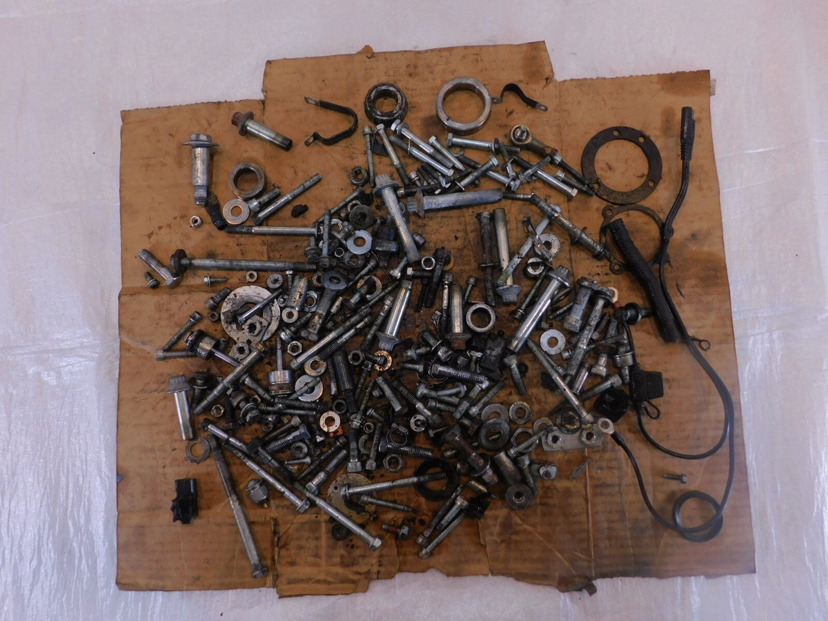 1999 Harley Davidson Sportster 883 Nuts Bolts & Brackets Parts Box Lot - C3 Cycle