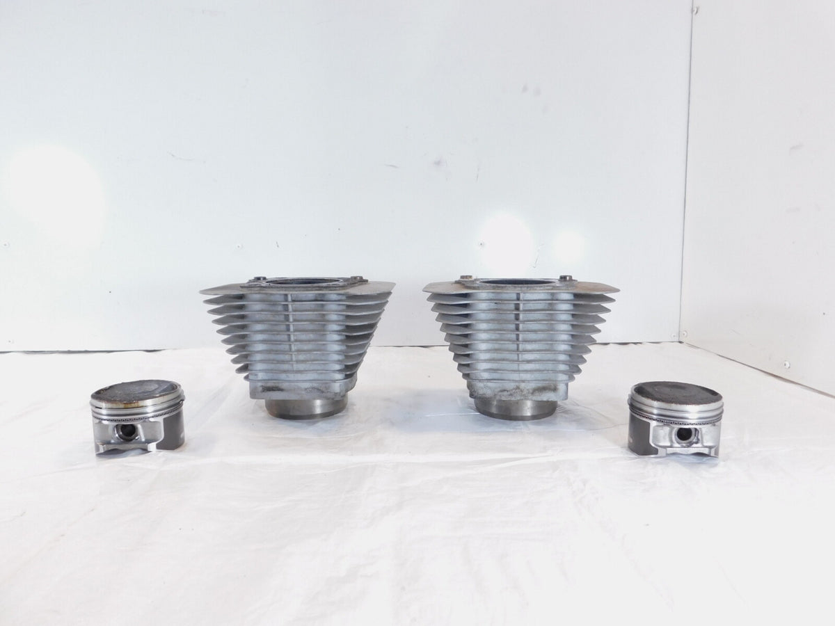 Harley Davidson Sportster 883 Custom & Low Silver Cylinders w/ Pistons 16545-04 - C3 Cycle
