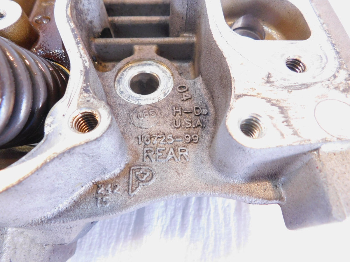 Harley Davidson Touring Softail & Dyna Silver Cylinder Heads & Valves w/ Springs - C3 Cycle