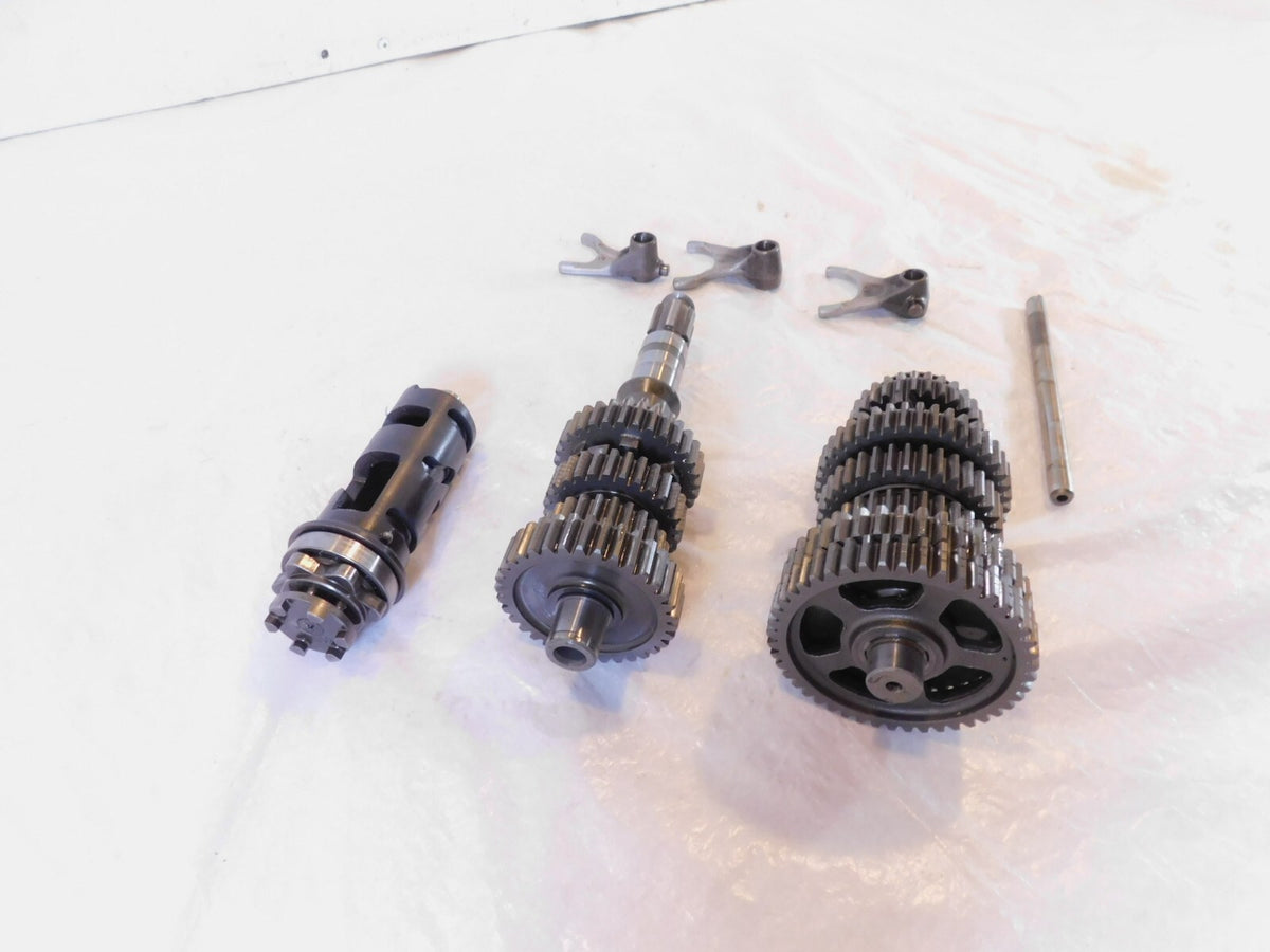 1986-1999 Yamaha Virago 1100 XV1100 Transmission Gears & Shift Drum w/ Forks - C3 Cycle
