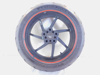 BMW S1000R S1000RR S1000-RR HP4 Black Rear Wheel Rim & Tire - 6.00" x 17" - C3 Cycle