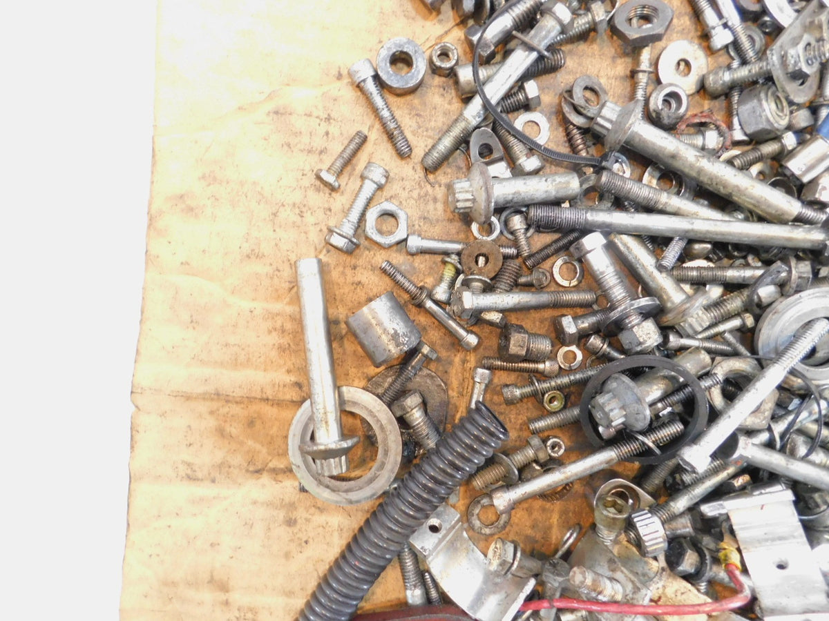 Harley Sportster 883 Hugger Custom Engine Nuts Bolts Brackets Parts Box Lot - C3 Cycle