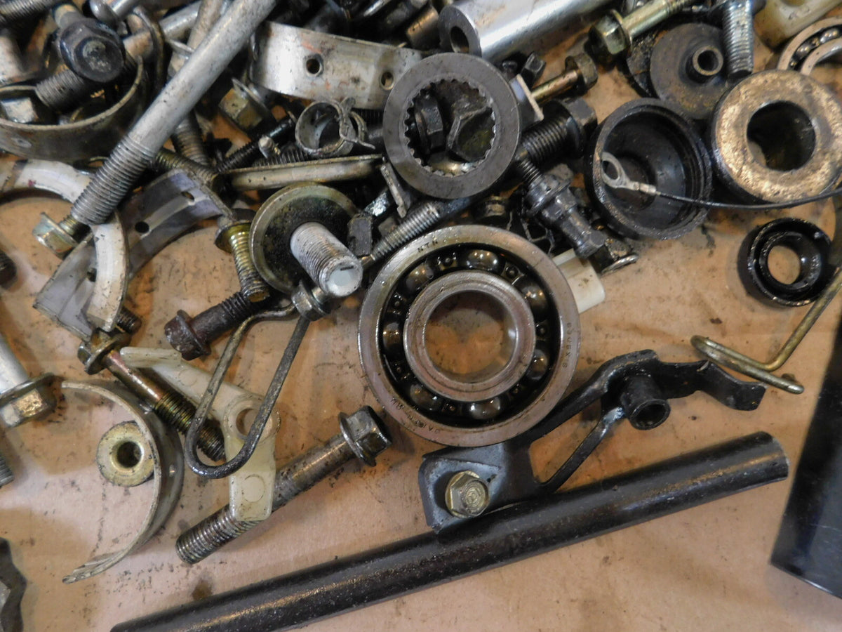 1988 Honda Goldwing 1500 GL1500 Miscellaneous Nuts Bolts Brackets & Parts Lot - C3 Cycle