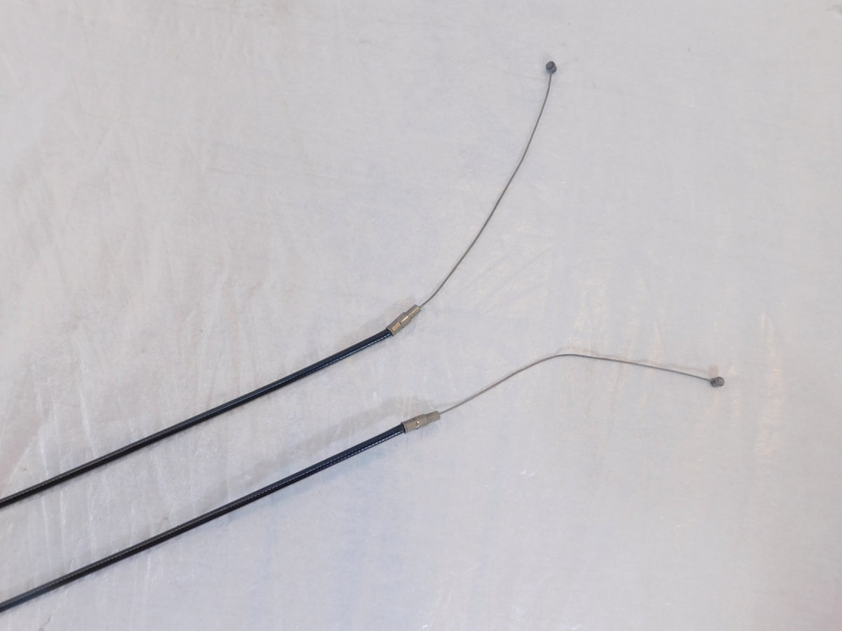 1997 & 1998 Buell Thunderbolt S3 Black Front Hand Control Throttle Cables - C3 Cycle