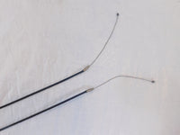 1997 & 1998 Buell Thunderbolt S3 Black Front Hand Control Throttle Cables - C3 Cycle