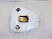 Harley Davidson Softail Heritage Classic & Fat Boy White Fuel Gas Tank - Dented - C3 Cycle