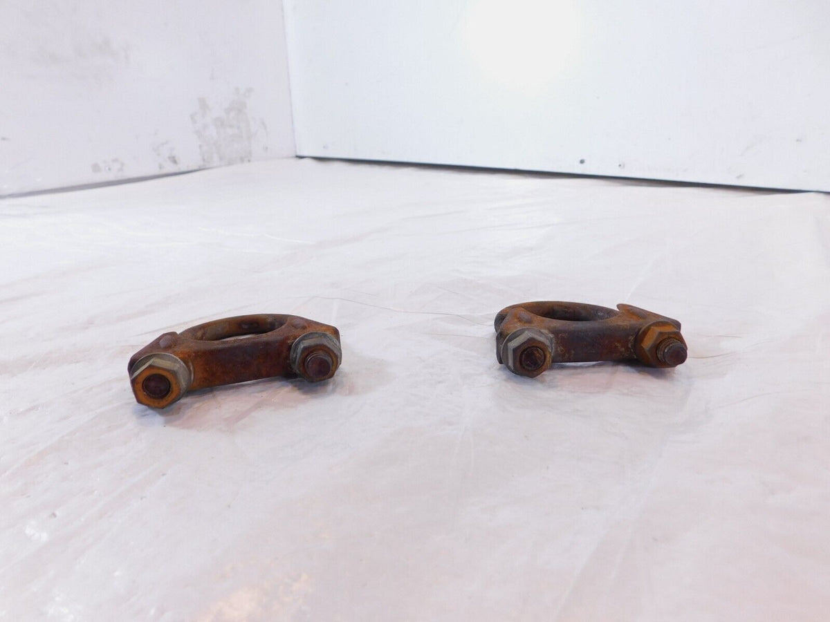 Kawasaki Vulcan 1700 Nomad Voyager Vaquero VN1700 Exhaust Muffler Pipe Clamps - C3 Cycle