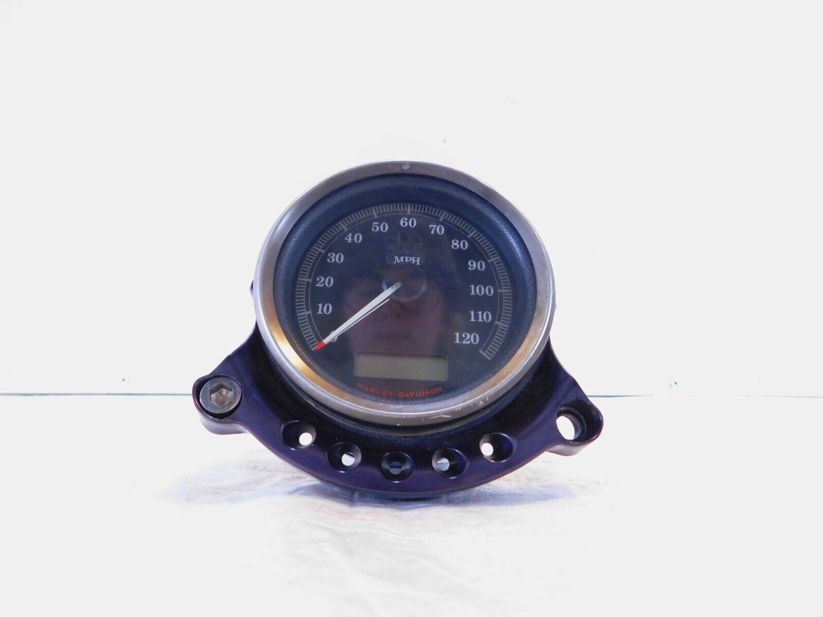 Harley Davidson Sportster 883 1200 Speedo Speedometer Mount Bracket & Odometer