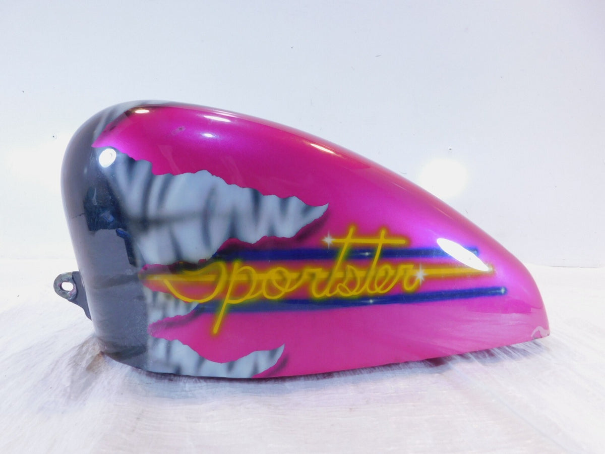 Harley Davidson Sportster XLH 883 1000 1100 & 1200 Pink Fuel Gas Petrol Tank - C3 Cycle