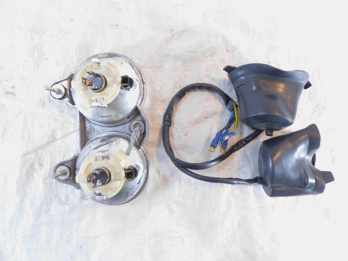 1985-1989 Yamaha V-Max VMX 1200 VMX1200 Front Left/Right Dual Headlight Headlamp - C3 Cycle