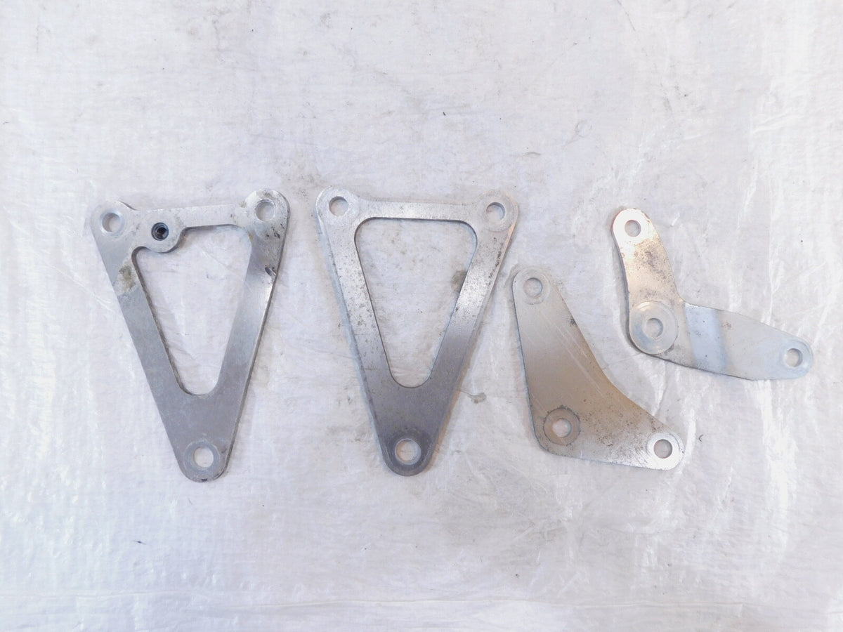 Honda ST1300 ST1300A Rear Left & Right Exhaust Motor Mount Hanger Brackets - C3 Cycle