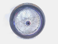 Bent 2004-2006 Victory Kingpin Laced Front Wheel Rim & Tire 18"x3.00" For Repair - C3 Cycle