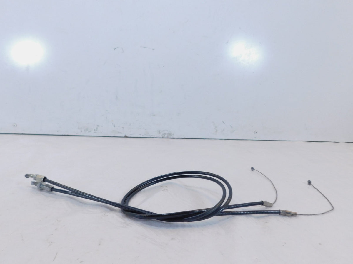 1997 & 1998 Buell Thunderbolt S3 Black Front Hand Control Throttle Cables - C3 Cycle