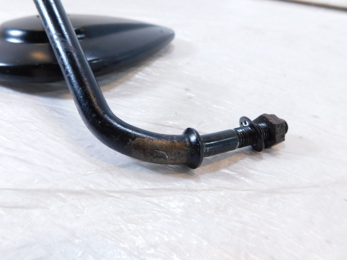 Harley Davidson Dyna Sportster Softail & FXR Left Black Rear View Side Mirror - C3 Cycle